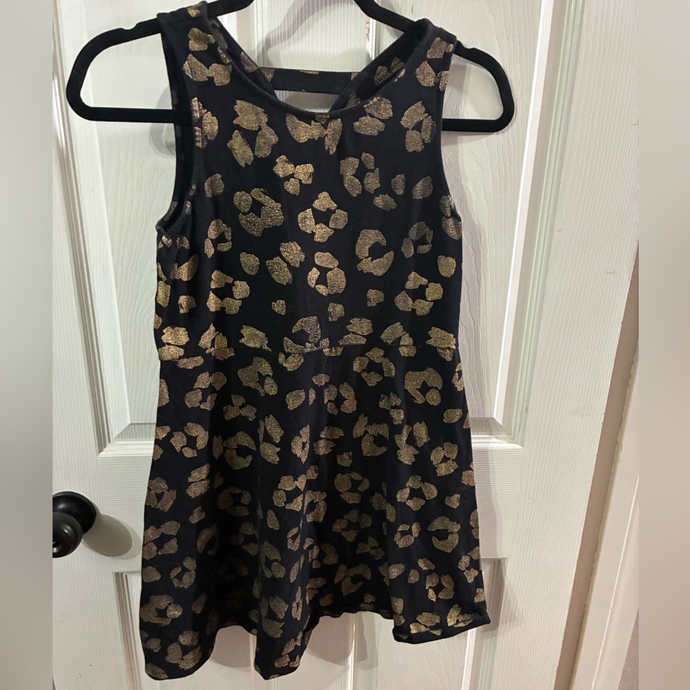 Girl’s Large Plus Animal Print Dress